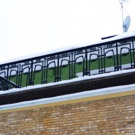 Кованые балконы узор